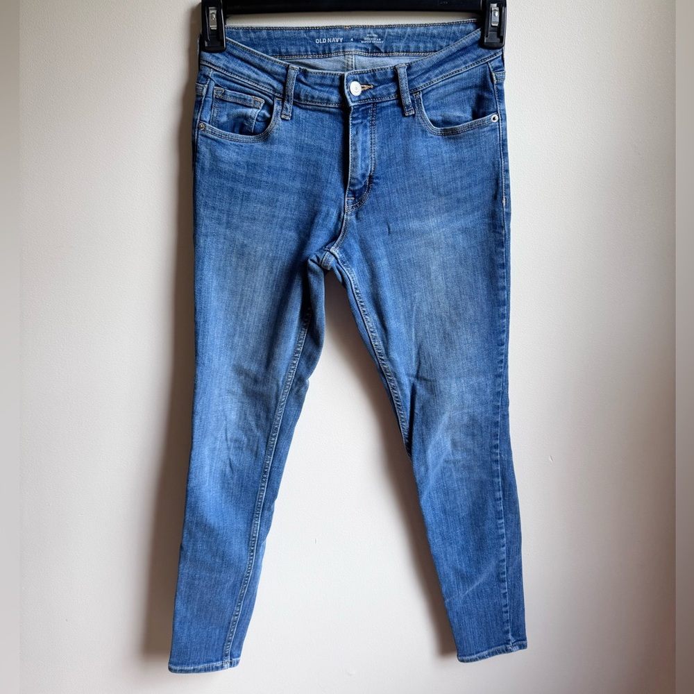 Old Navy Women’s‎ High-Waisted Rockstar Super-Skinny Jeans Size 4 - Picture 4 of 8